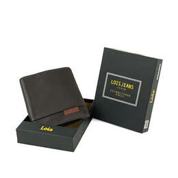 Πορτοφόλι Ανδρικό Δερμάτινο Lois 202317-02 Καφέ