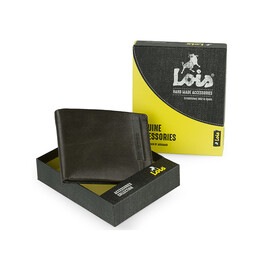 Πορτοφόλι Ανδρικό Δερμάτινο Lois 202601-02 Καφέ