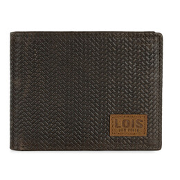 Πορτοφόλι Ανδρικό Δερμάτινο Lois 202701-02 Καφέ