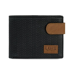 Πορτοφόλι Ανδρικό Δερμάτινο Lois 202711-01 Μαύρο