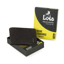 Πορτοφόλι Ανδρικό Δερμάτινο Lois Καφέ 202801-02