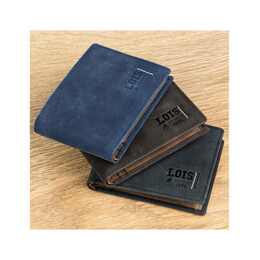 Πορτοφόλι Ανδρικό Δερμάτινο Lois Καφέ 202808-02