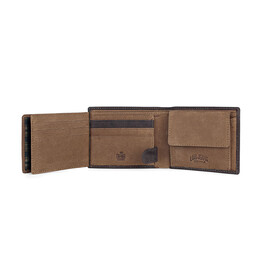 Πορτοφόλι Ανδρικό Δερμάτινο Lois 202812-02 Καφέ