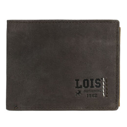 Πορτοφόλι Ανδρικό Δερμάτινο Lois 202812-02 Καφέ