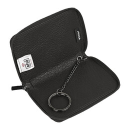 Πορτοφόλι με Μπρελόκ Ανδρικό JASLEN με RFID Δερμάτινο Μαύρο 204243-01