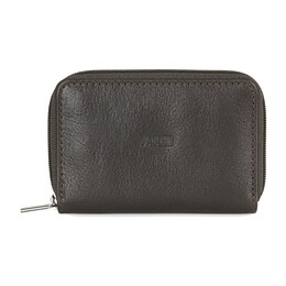 Πορτοφόλι με Μπρελόκ Ανδρικό JASLEN με RFID Δερμάτινο Καφέ 204243-02