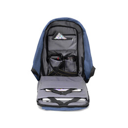 Σακίδιο Anti-Theft με Θήκη Laptop 13'' Amber Μπλε AM2008