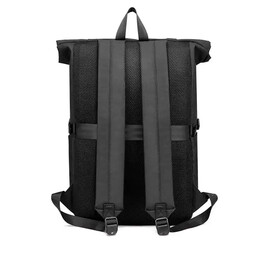 Σακίδιο με Θήκη Laptop 17.3" AMBER Μαύρο AM2017