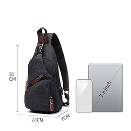 Τσαντάκι Ώμου AMBER Μαύρο AM2021