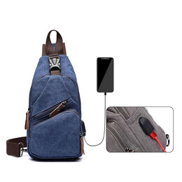 Τσαντάκι Ώμου AMBER Μπλε AM2021