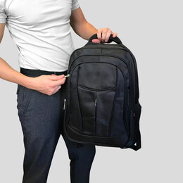 Σακίδιο με Θήκη Laptop 15,6'' BENZI Μαύρο BZ5237