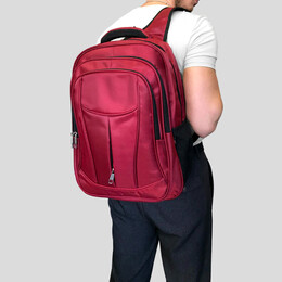 Σακίδιο με Θήκη Laptop 15,6'' BENZI Κόκκινο BZ5237