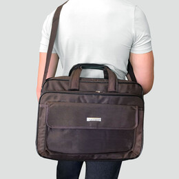 Τσάντα Laptop 15,6" BENZI Καφέ BZ5265