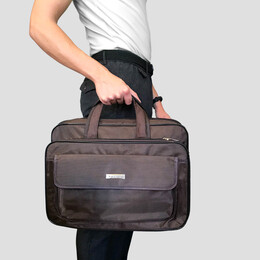 Τσάντα Laptop 15,6" BENZI Καφέ BZ5265