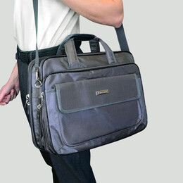 Τσάντα Laptop 15,6" BENZI Γκρι BZ5265