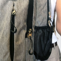 Σακίδιο με Θήκη Laptop 15,6" BENZI Γκρι BZ5529