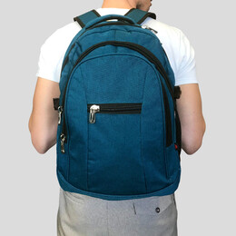 Σακίδιο με Θήκη Laptop 15,6'' BENZI Πετρόλ BZ5532