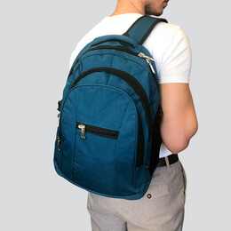 Σακίδιο με Θήκη Laptop 15,6'' BENZI Πετρόλ BZ5532