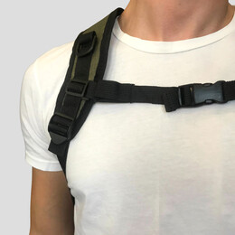 Σακίδιο με Θήκη Laptop 15,6'' BENZI Χακί BZ5532