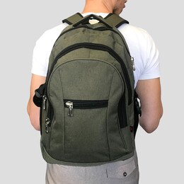 Σακίδιο με Θήκη Laptop 15,6'' BENZI Χακί BZ5532