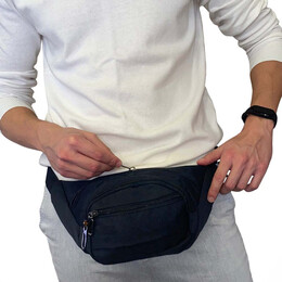 Τσαντάκι μέσης BENZI Μαύρο BZ5542