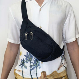 Τσαντάκι μέσης BENZI Μαύρο BZ5542