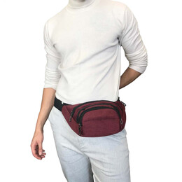 Τσαντάκι μέσης BENZI Μπορντό BZ5543