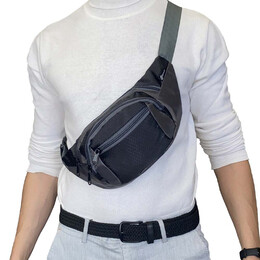 Τσαντάκι μέσης BENZI Μαύρο BZ5640