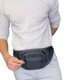 Τσαντάκι μέσης BENZI Μαύρο BZ5640