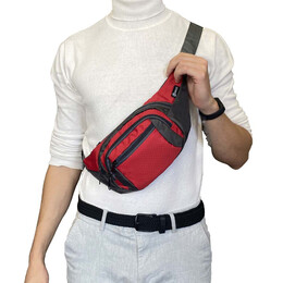 Τσαντάκι μέσης BENZI Κόκκινο BZ5640