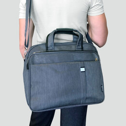 Τσάντα Laptop 15,6" BENZI Γκρι BZ5666