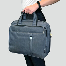 Τσάντα Laptop 15,6" BENZI Γκρι BZ5666