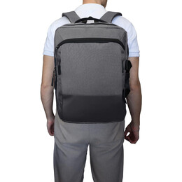 Σακίδιο με Θήκη Laptop 15.6" BENZI Γκρι BZ5713