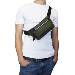 Τσαντάκι μέσης BENZI Χακί BZ5721