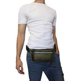 Τσαντάκι μέσης BENZI Χακί BZ5721