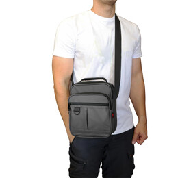 Τσαντάκι Ώμου BENZI Γκρι BZ5774