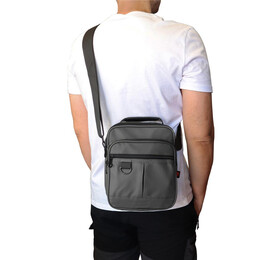 Τσαντάκι Ώμου BENZI Γκρι BZ5774