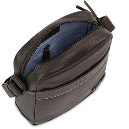 Τσαντάκι Ώμου Δερμάτινο JASLEN Καφέ 313019-02