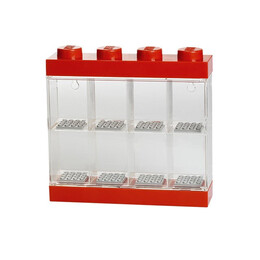 Lego® Βιτρινα για Φιγουρες με 8 Θεσεις Κοκκινη - 40650001