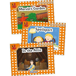 Jolly Phonics Orange Level Readers set 7