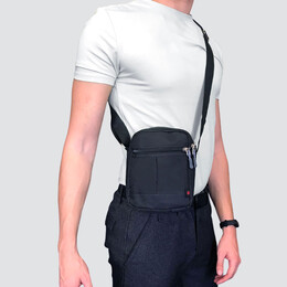 Τσαντάκι Ώμου BENZI Μαύρο BZ5463