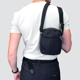 Τσαντάκι Ώμου BENZI Μαύρο BZ5463