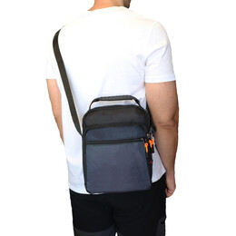 Τσαντάκι Ώμου BENZI Μαύρο/Μπλε BZ5764