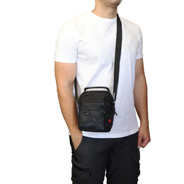 Τσαντάκι Ώμου BENZI Μαύρο BZ5768