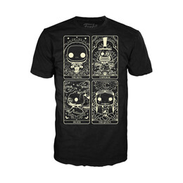Funko Boxed Pop! Tees (Adult) Disney: the Nightmare Before Christmas - Tarot Card t-Shirt (l)