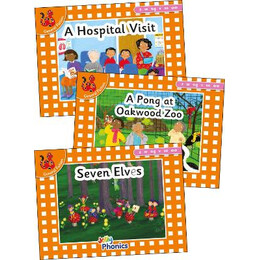 Jolly Phonics Orange Level Readers set 5