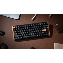 Keychron K2 HE (K2H-F1) Wireless Magnetic Hall Effect RGB Keyboard 75% US Lay. Special Wood Edition