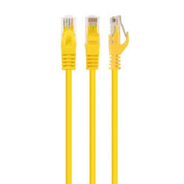 Gembird U/utp Cat.6 Καλώδιο Δικτύου Ethernet 0.25m Κίτρινο (Pp6u-0.25m/y) (Gempp6u-0.25m-y)