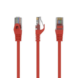 Gembird U/utp Cat.6 Καλώδιο Δικτύου Ethernet 0.25m Κόκκινο (Pp6u-0.25m/r) (Gempp6u-0.25m-r)