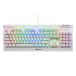 Sharkoon Skiller Sgk3 White (31221) (Shr31221)